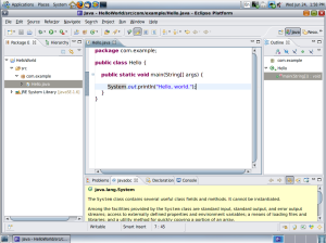 Eclipse 3.5 running on solaris